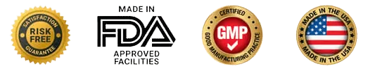 VisiumCare GMP Certified & Quality Badges